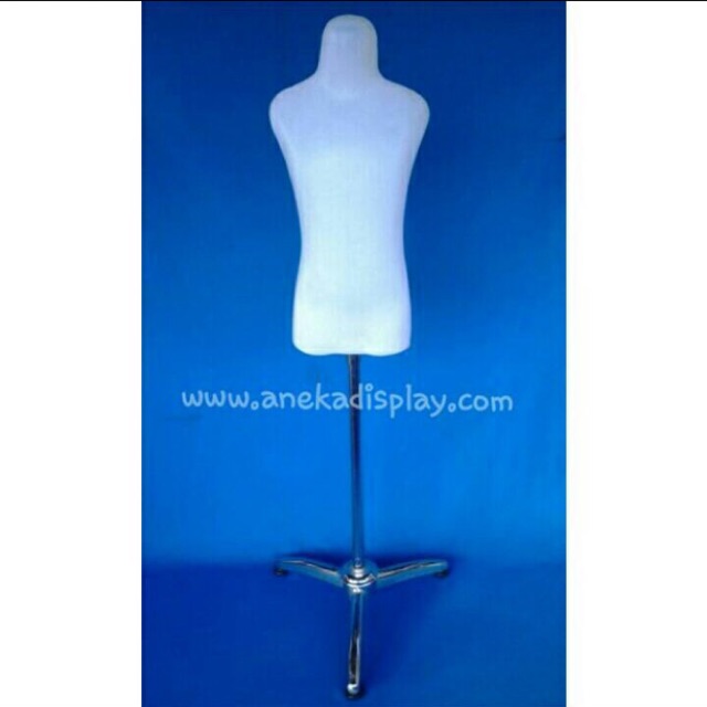 

Manekin dressmaking anak plastik putih cakram besi