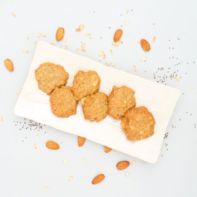 

Oatmeal Cookies - Almond 225gr