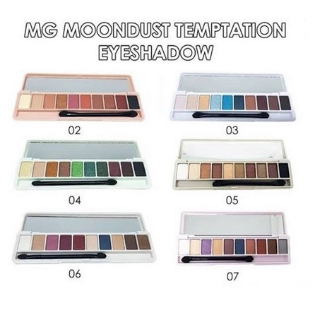 ❤ SHASYA ❤ Madame Gie Eyeshadow Moondust Temptation 10 Warna