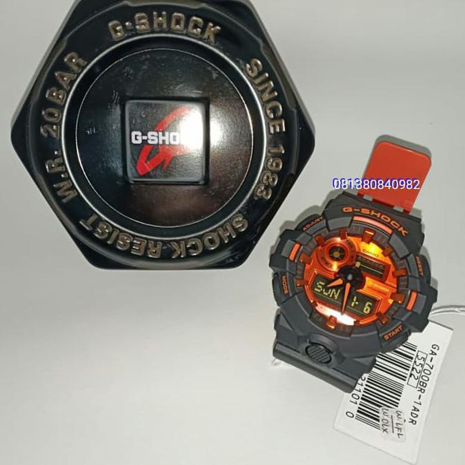 Super Sale Casio G-Shock GA-700BR-1ADR GA700BR-1A Original Ready Stock