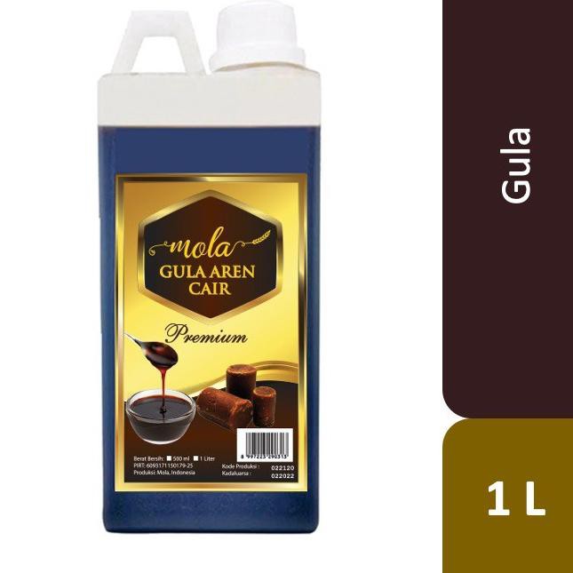 

[KODE BARU 980] Mola Gula Aren Cair 1 L TERBARU!!!