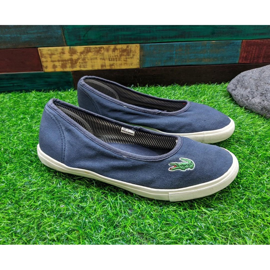 lacoste ballet flats