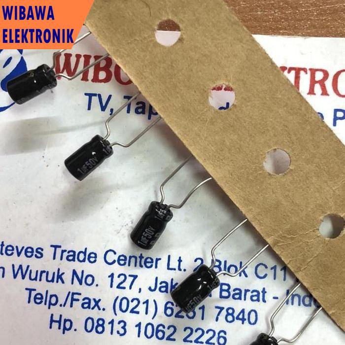 Elco 1uf-50V panasonic BP roll wbwele88 Murah