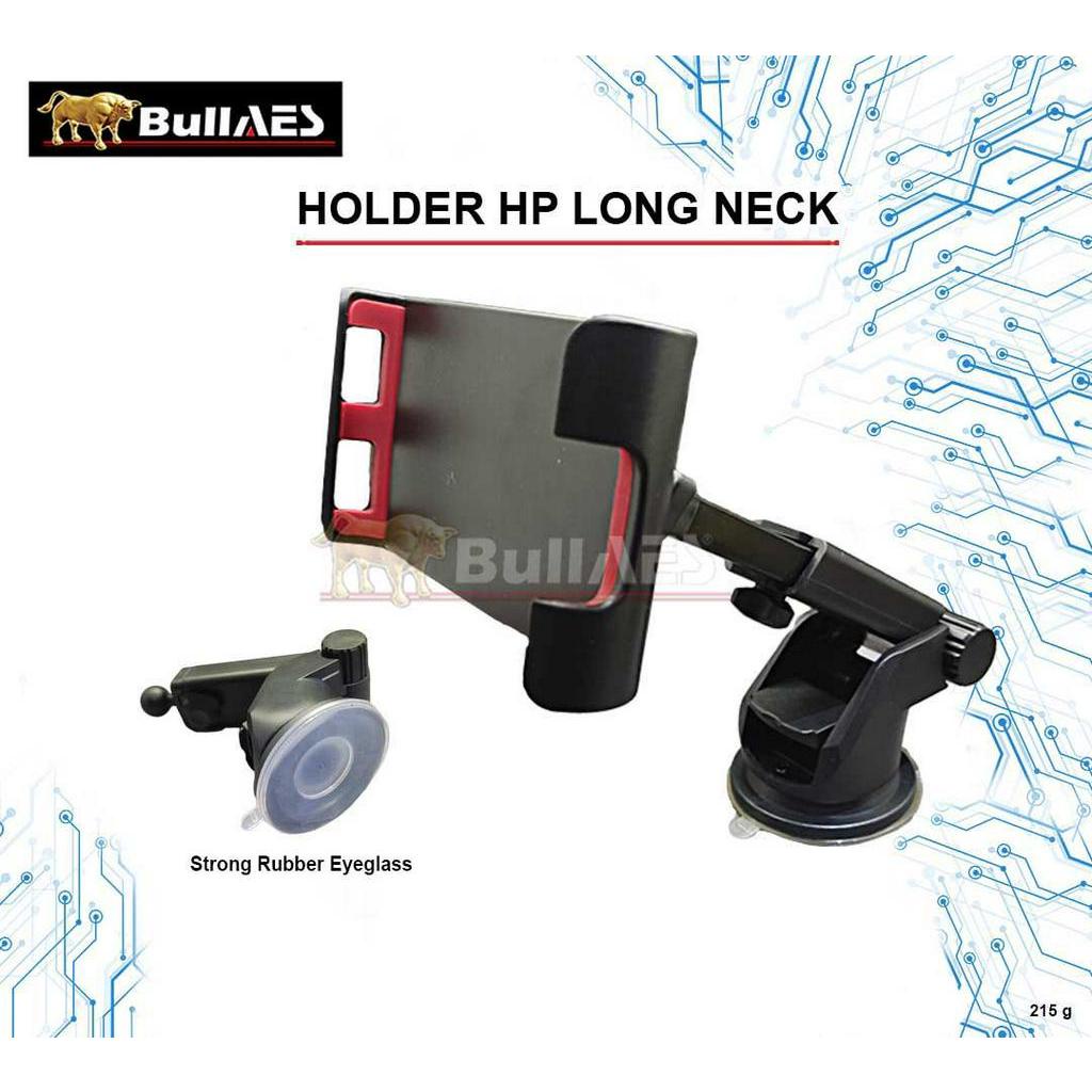 Holder Hp Tipe Long Neck Tempel Kaca Mobil BH58-60 l Holder HP kaca