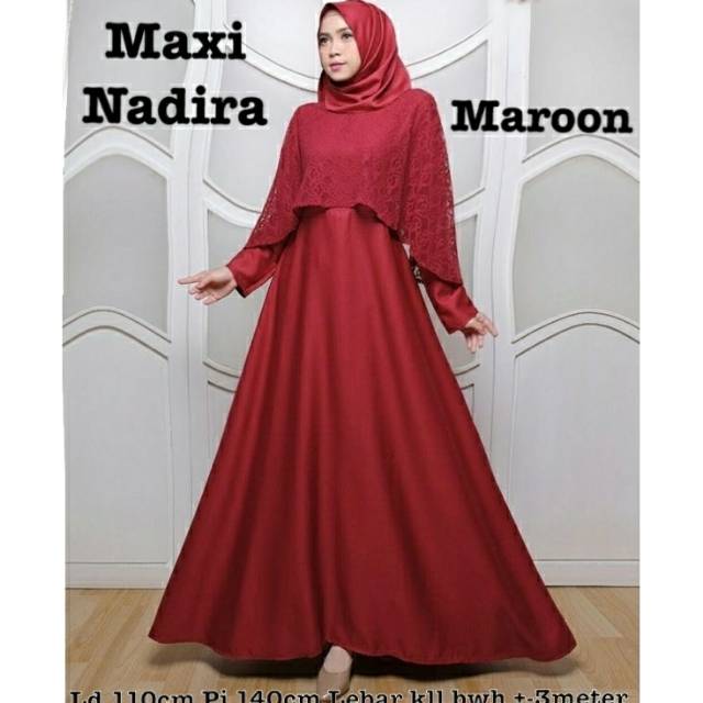 Gamis Maxi Nadira