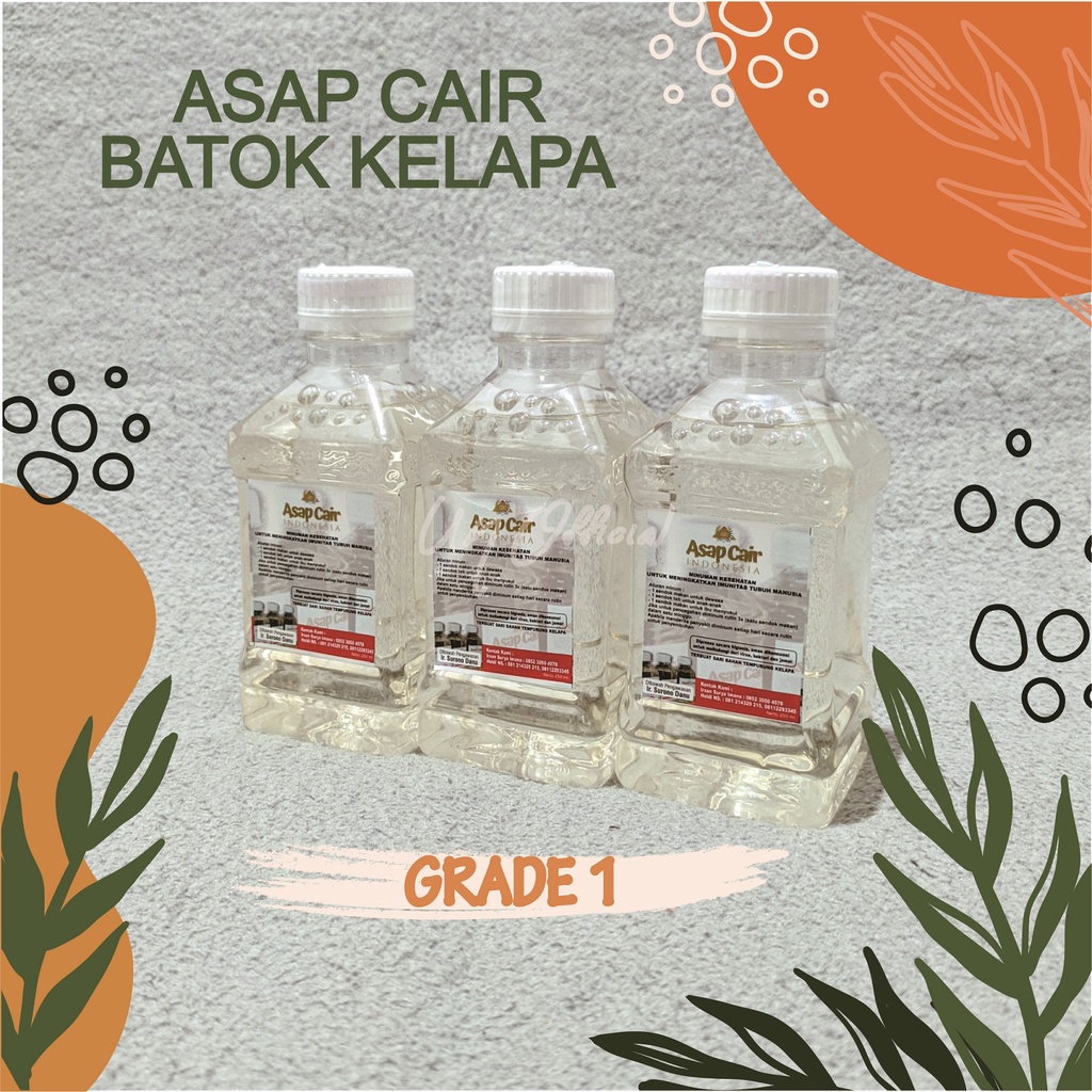 Asap Cair Batok Kelapa Antibiotik 100% ASLI