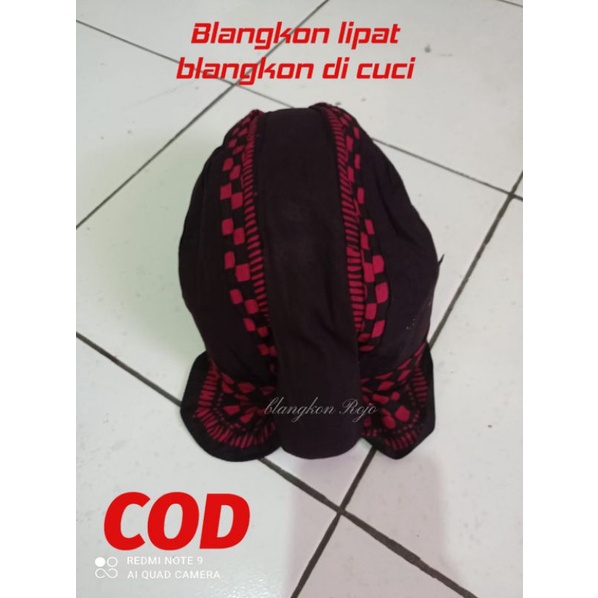 Blangkon Cuci Motif Garuda Keris Size Dewasa