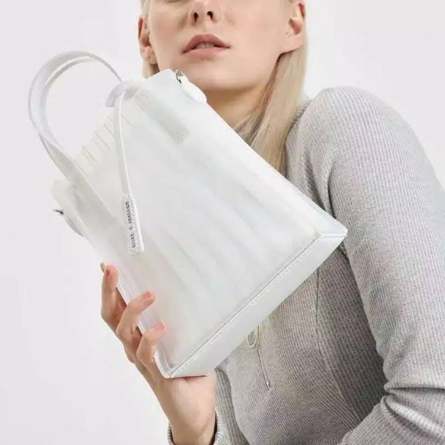 Charles and keith jelly bag shoulder bag sling bag cnk ck 2019