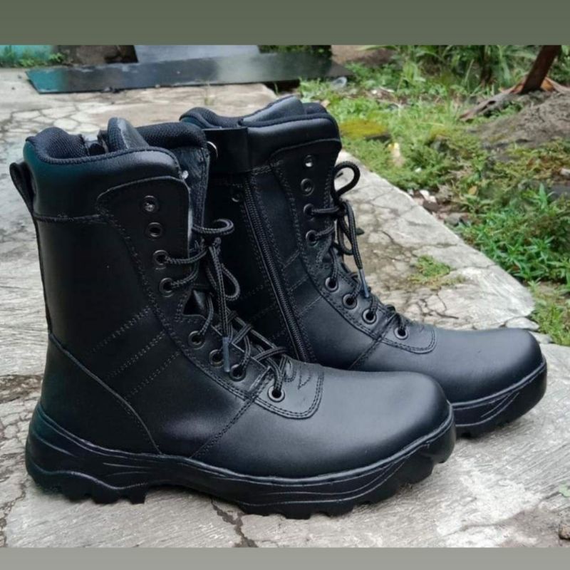 Sepatu pdl dinas sepatu pdl kerja harian hitam dop
