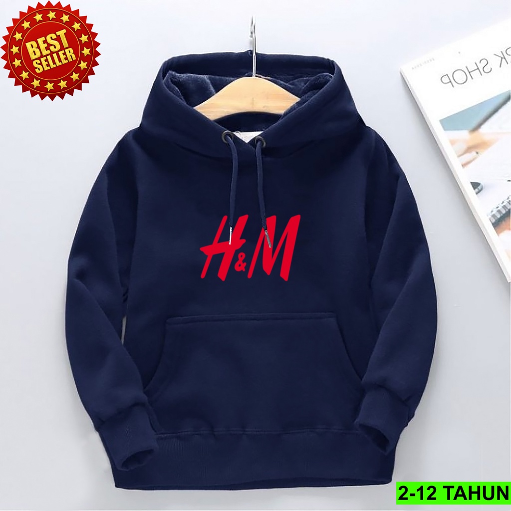 Hoodie Anak Perempuan Laki Laki / Hodie Anak Usia 2 3 4 5 6 7 8 9 10 11 12 Tahun Jaket H&amp;M Anak Cewek Cowok / Switer Distro Bisa Cod Suiter Anak Terbaru Switer Anak