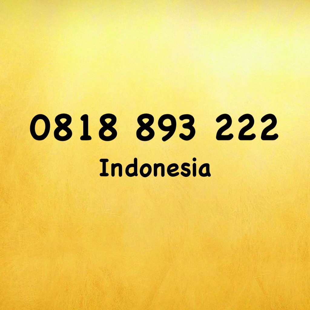 Nomor Cantik XL Bebas 10 Digit Triple A 222 - 0818 893 222 - 0818 89 3222