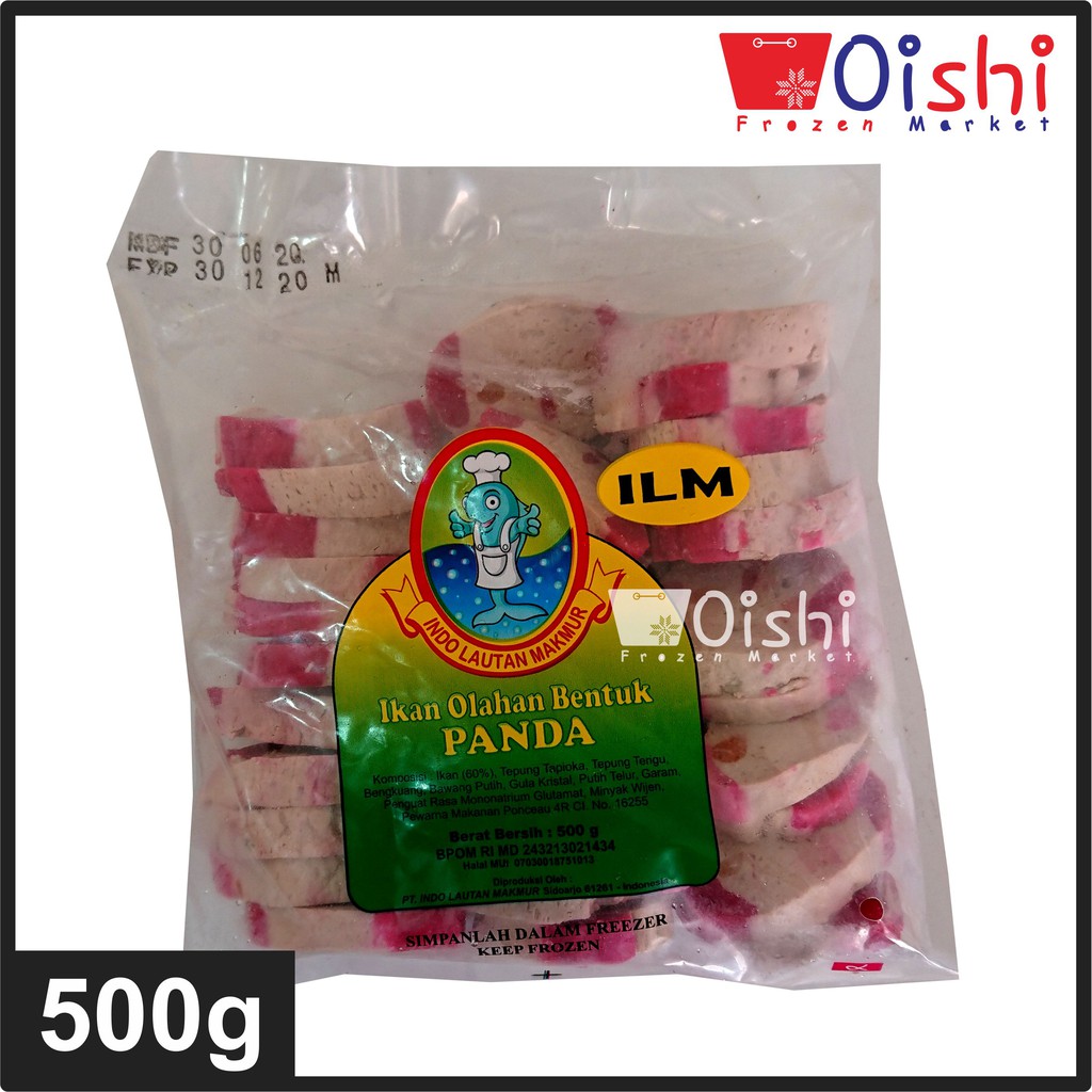 

ILM Olahan Ikan Bentuk Boneka Panda (tempura ikan) 500g