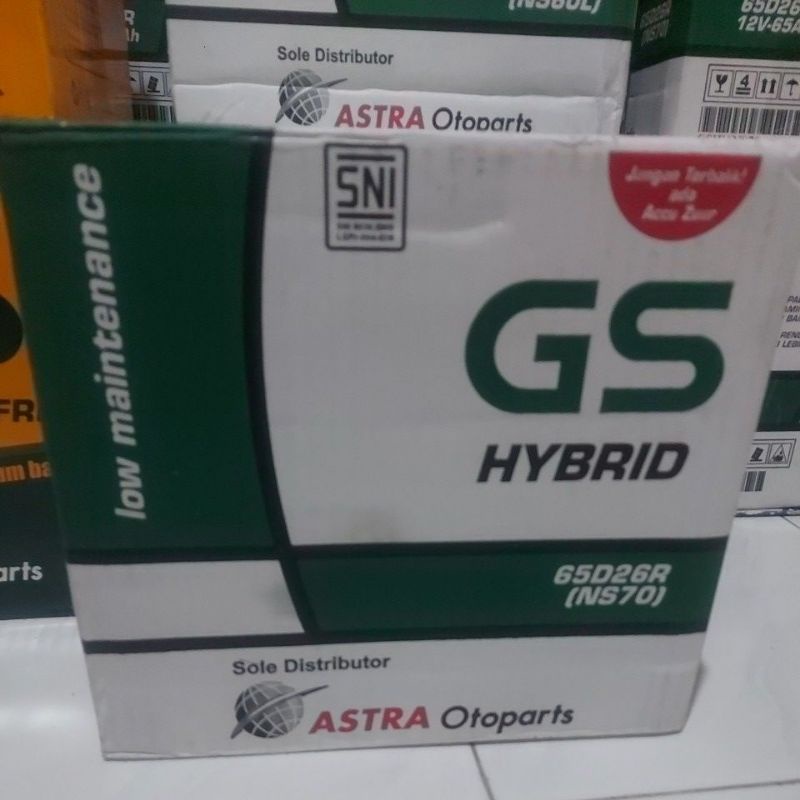AKI GS Hybrid  NS70 / 12V 65AH