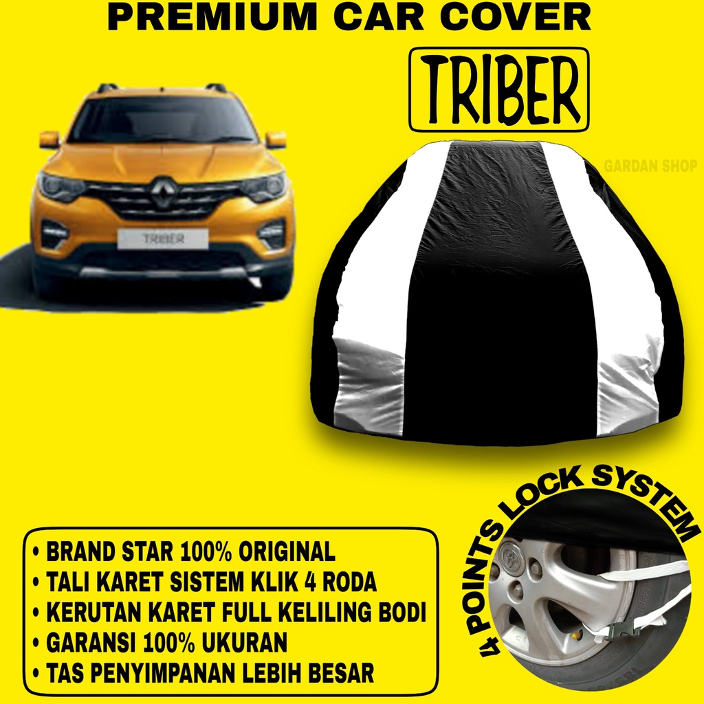 Body Cover TRIBER Sarung Strip Triber Penutup Pelindung Bodi Mobil Triber PREMIUM