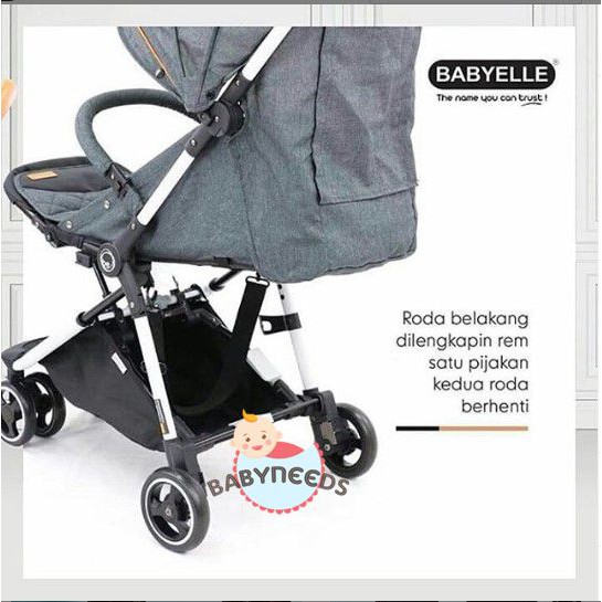 Stroller Bayi Baby Elle Genius S-352 GENIUS DX 355 Kereta Bayi BabyElle Genius