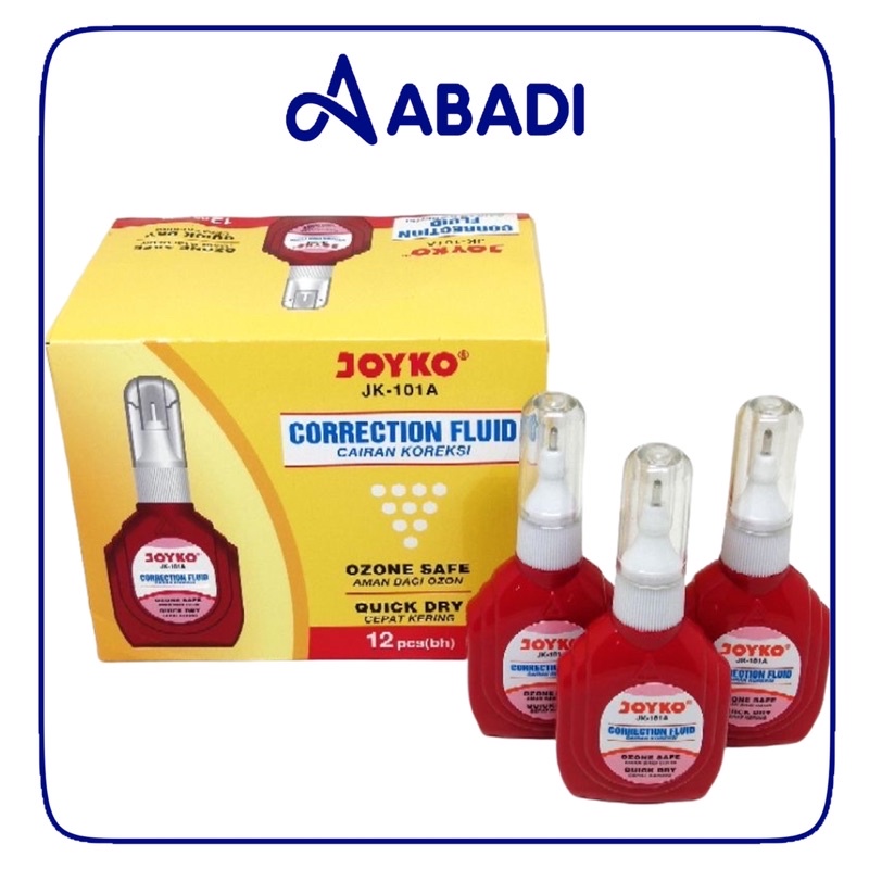 

CORRECTION FLUID CAIRAN KOREKSI PENGHAPUS CAIR JOYKO JK-101