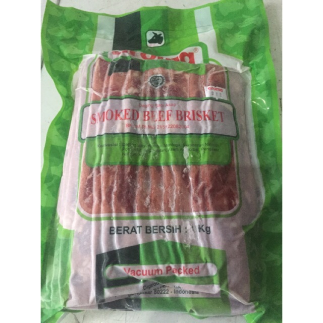

AROMA Beef bacon (beef brisket) 1kg