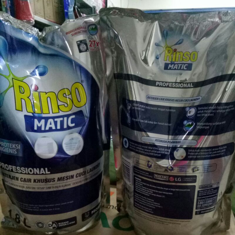 Rinso Cair Rinso Matic 1,8 Liter