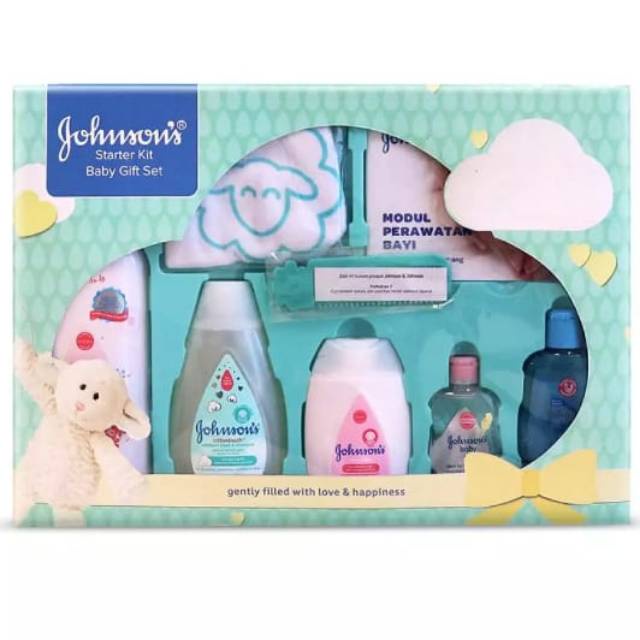 Johsons's Baby Starter Kit Baby Gift Set / Paket johnson Baby Gift Pack /Gift box