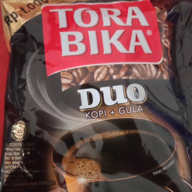 

TORABIKA DUO KOPI PLUS GULA.TORABIKA DUO KOPI DAN GULA