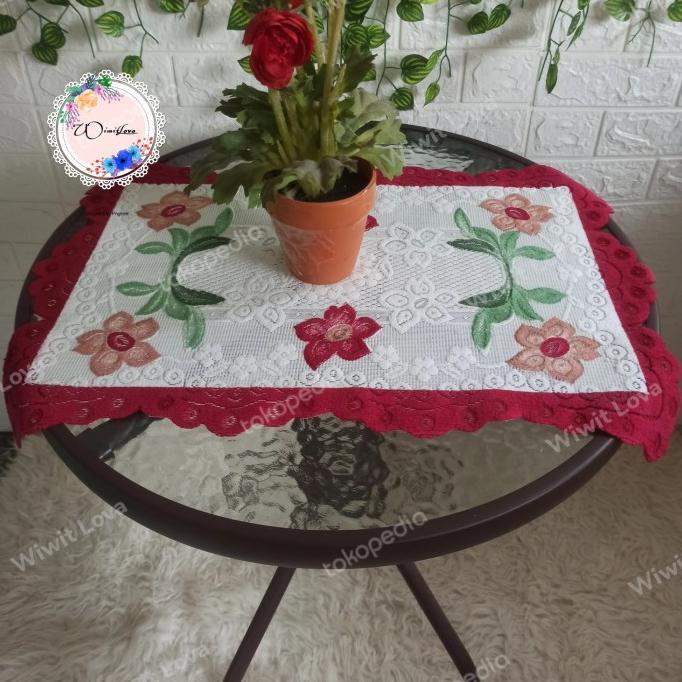 \\\\\] TAPLAK MEJA TAMU PERSEGI / TAPLAK MEJA TAMU / TAPLAK MEJA TAMU JADUL