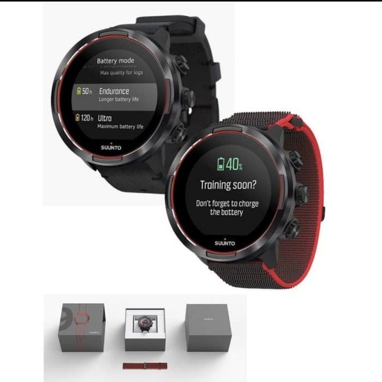 SUUNTO 9 BARO Red with Gift Box 新品 | vrealitybolivia.com