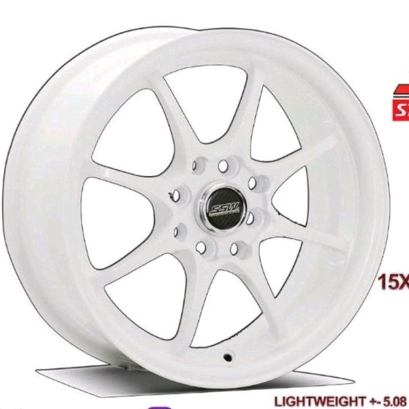 Paketin BAN BARU 195 50 15 velg mobil ssw Original made in thailand s200/ce28 ring 15x6.5" 4x100/114
