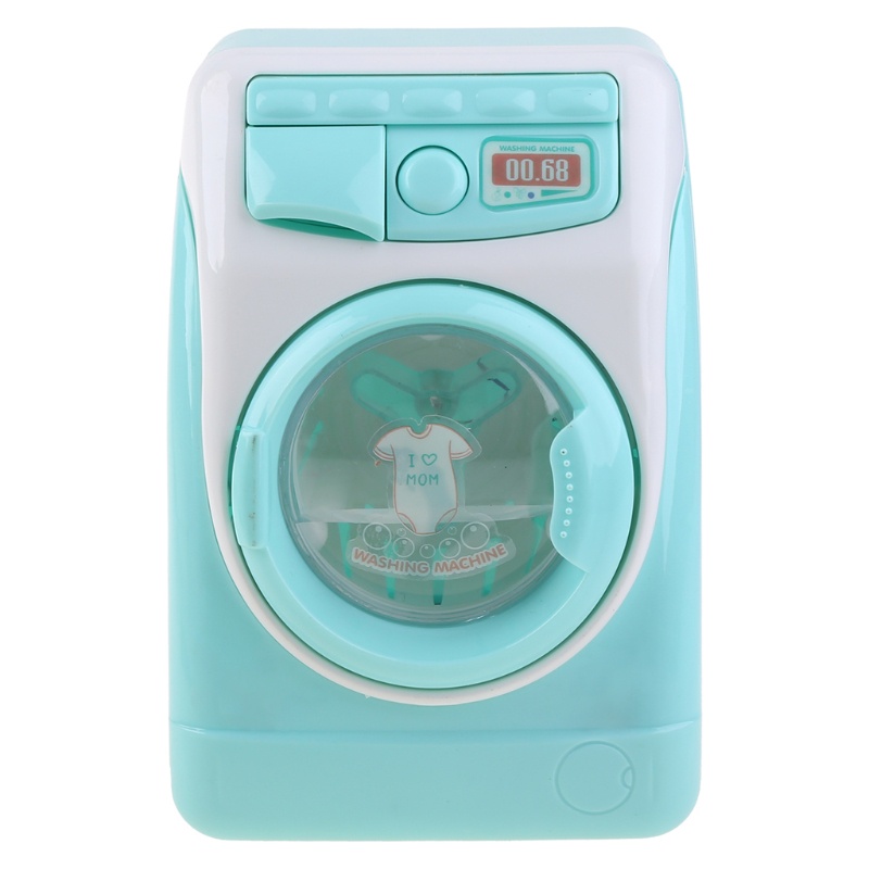 Mary Mini Pura-Pura Bermain Mainan Simulasi Mesin Cuci Mainan Anak Bisa Isi W