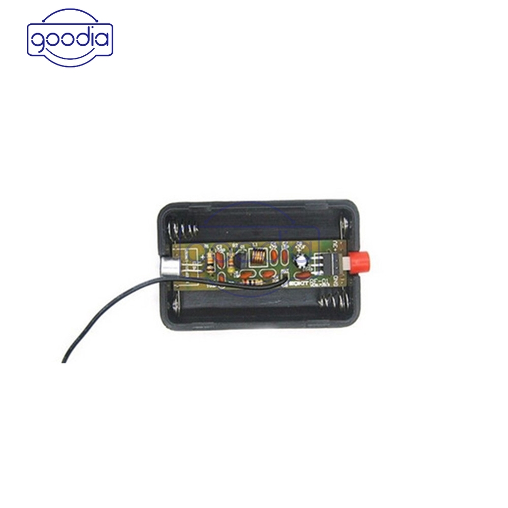✈【Fast/COD】✈70-110MHz Wireless FM Transmitter Frequency Modulation Microphone Elektronik 1.5V DIY Kits