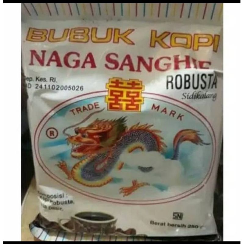 

Kopi Naga Sanghie Robusta 250 Gram