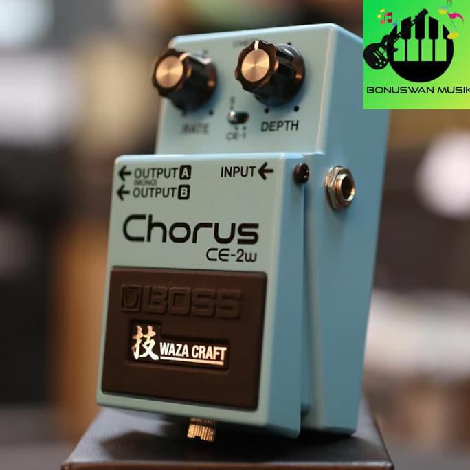 Efek Gitar Boss Ce-2W Chorus Whaza Craft
