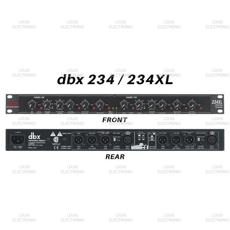 Crossover DBX 234XL 234 XL Crossover DBX Kualitas Terbaik