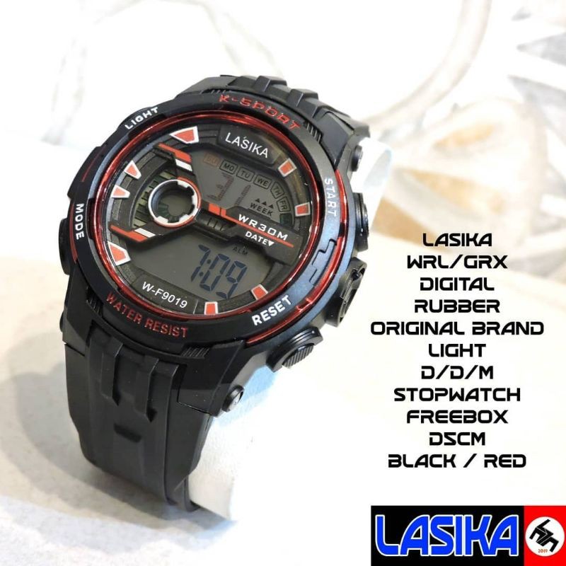 JAM SPORT PRIA DIGITAL WATER PROFF ORIGINAL LASIKA