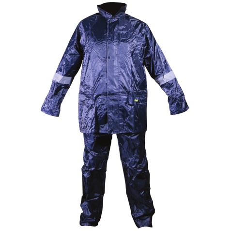 KRISBOW RAINSUIT PVC (M) BLUE NAVY SRRS11 KW1000529