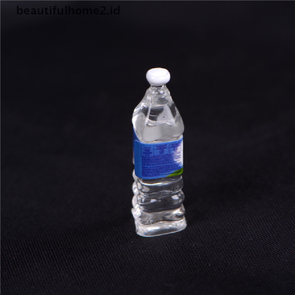 (Beautifulhome2.Id) 4pcs Miniatur Botol Air Mineral Skala 1 / 6 1 / 12 Untuk Dekorasi Rumah Boneka