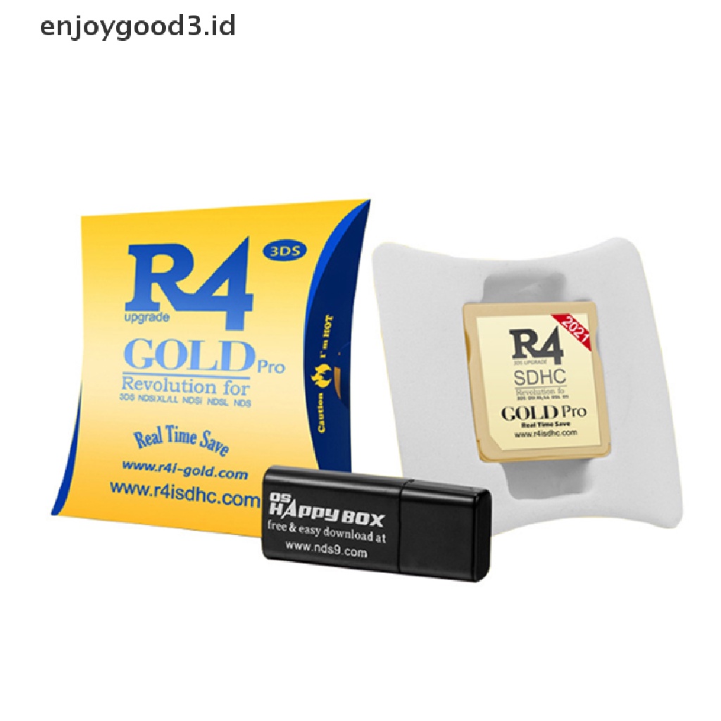 2021 R4 Gold Pro Sdhc Untuk Cartridge Ds / 3ds / 2ds / Revolution