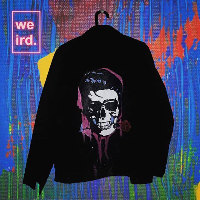

Jaket lukis/ denim painting, handmade