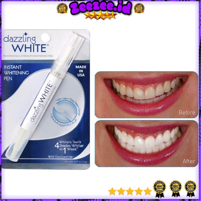 Dazzling White Pemutih Gigi Teeth Whitening Essence Cleaning Serum - A544