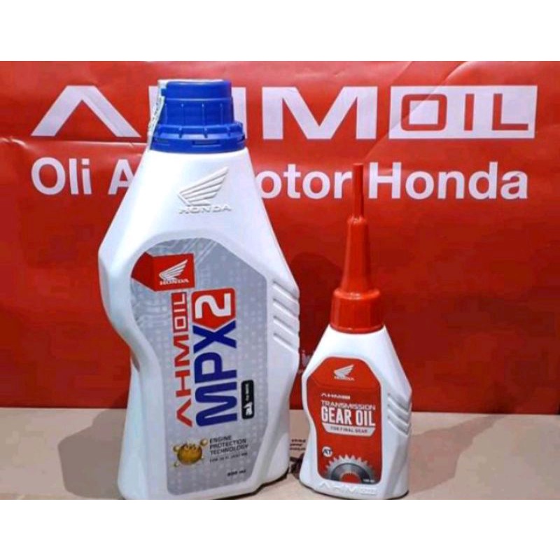 PAKET HEMAT OLI MESIN MATIC HONDA DAN OLI GARDAN MATIC HONDA