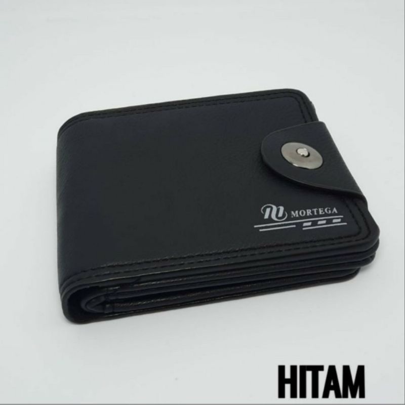 Dompet Pria Kulit PU M 801 9101-Hitam