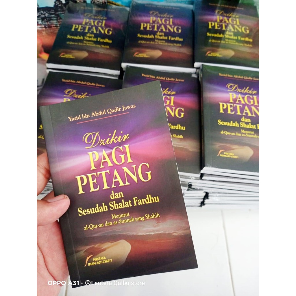 Jual Buku Saku Dzikir Pagi Petang Imam Syafii - Dzikir Setelah Sholat ...