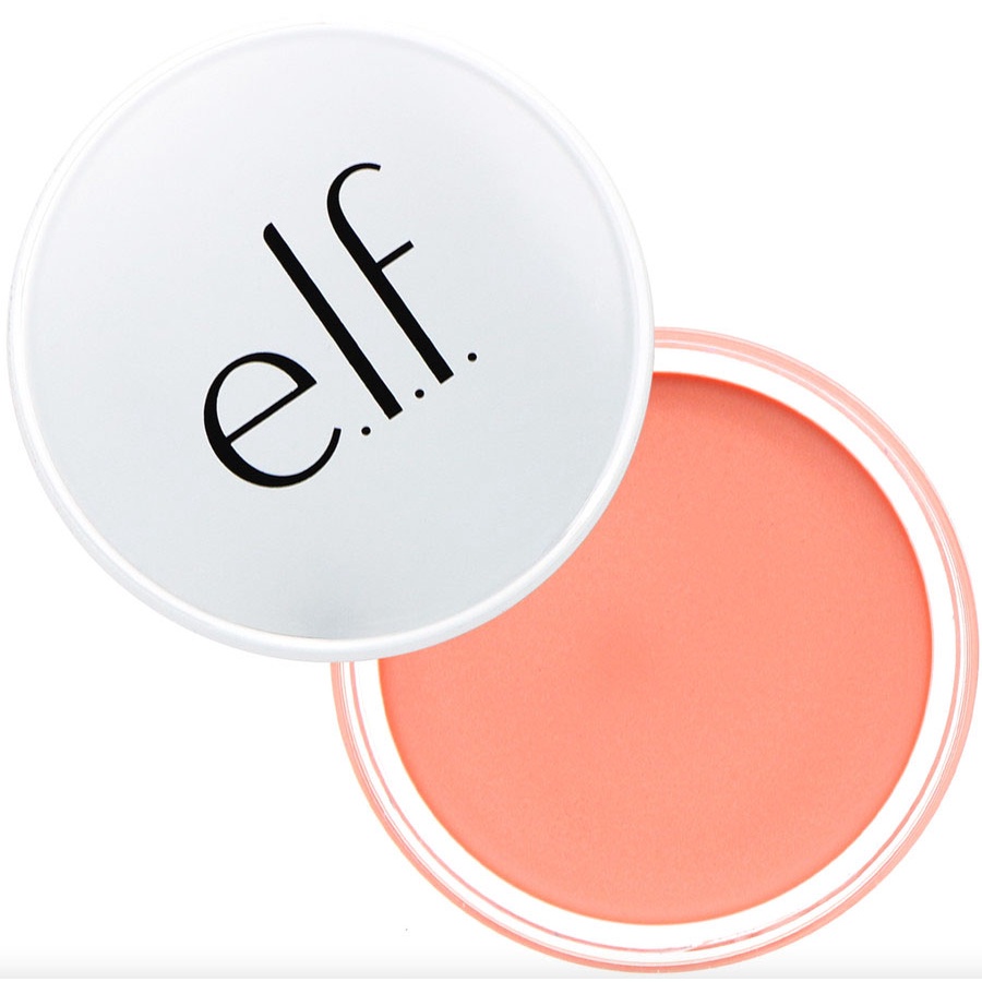 ELF Beautifully Bare Cheeky Glow Soft Peach 10 g Blush On Wajah ORI USA