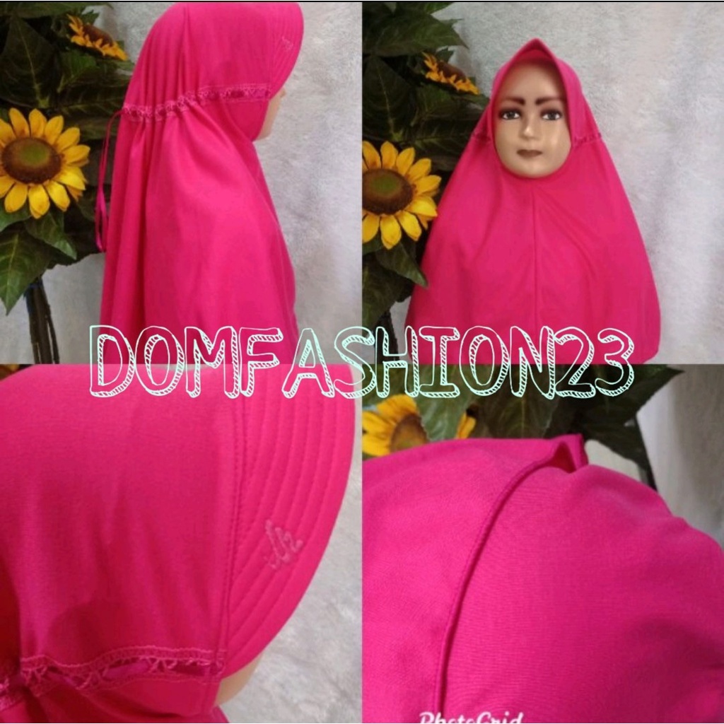 JILBAB ANAK//KERUDUNG SERUT INSTAN EL RAHMA//RABBANI KW