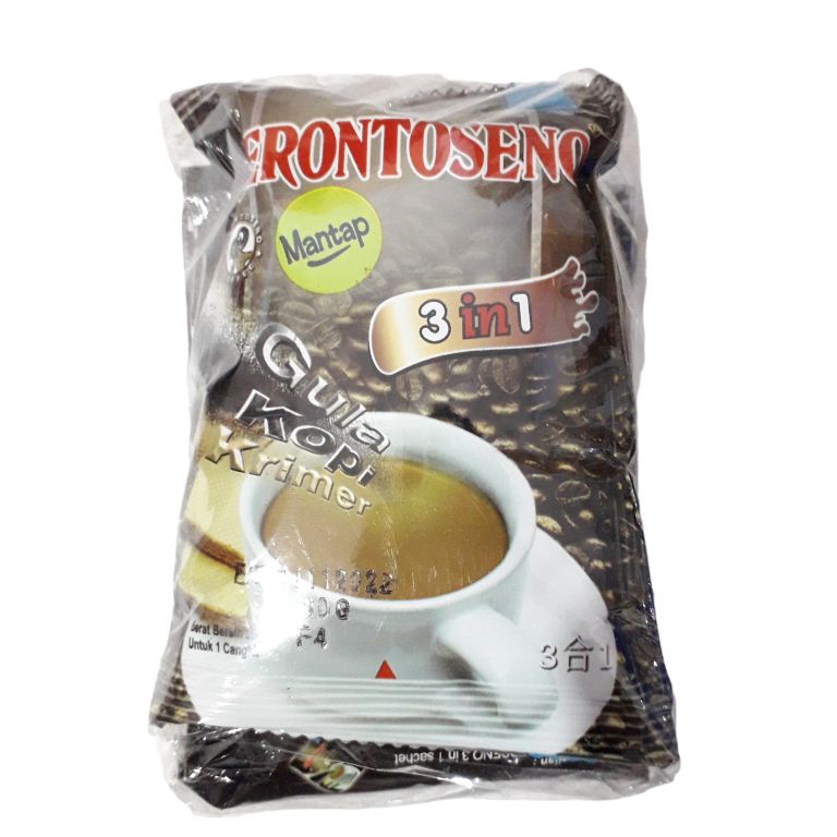 BERONTOSENO KOPI 3IN1 5 SACHET X 30 GRAM/centraltrenggaek