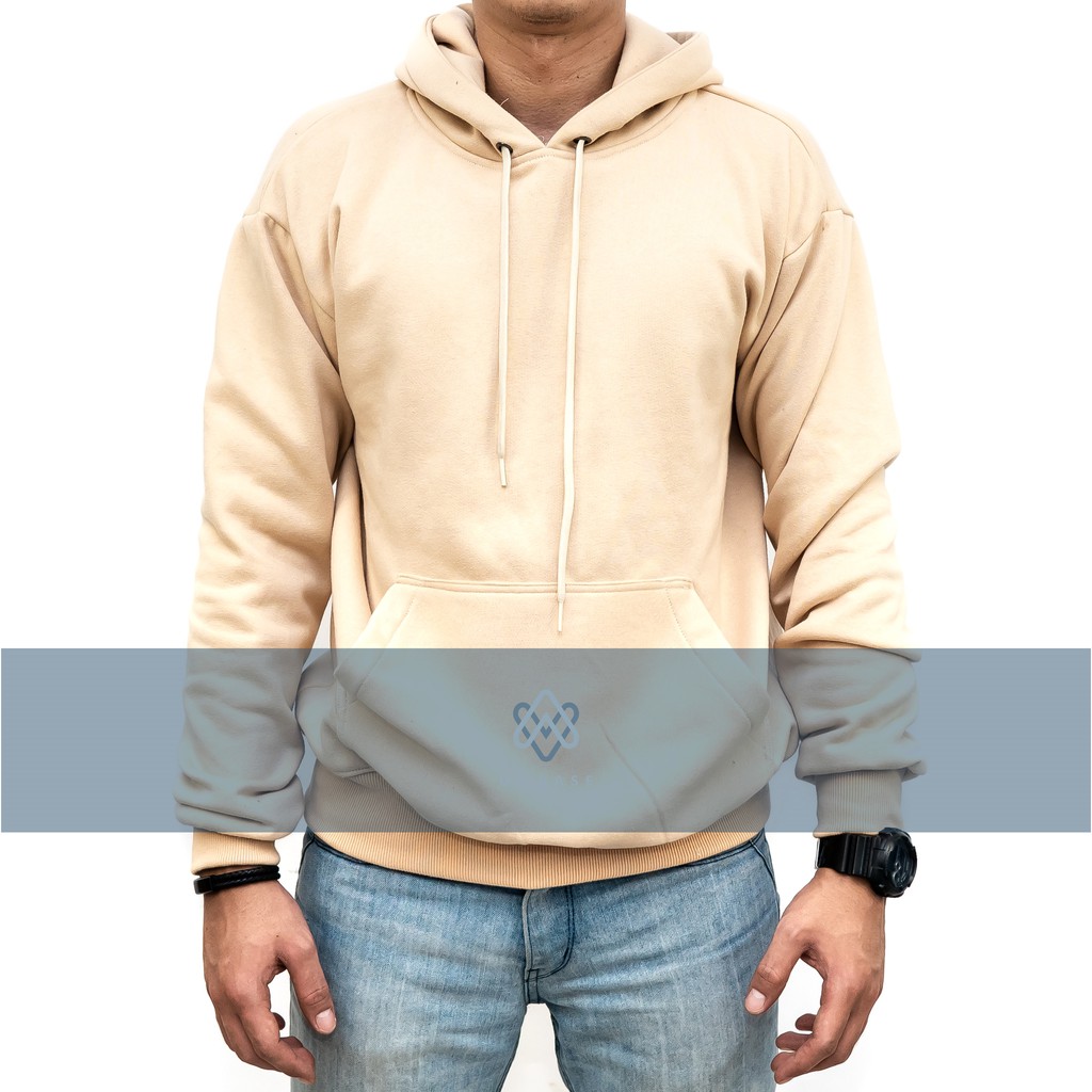 DE BASE Hoodie Basic Cream