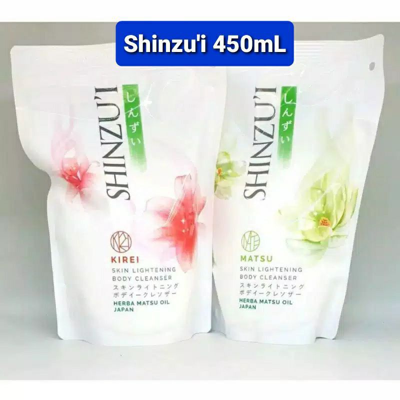 SHINZUI Lightning body cleanser 450ml Sabun mandi cair 450ml