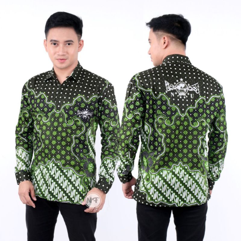 BAJU BATIK NU & ANSOR LENGAN PANJANG