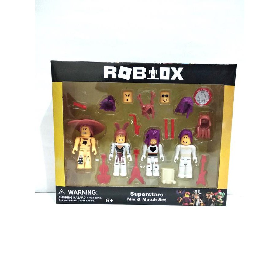 ❤️ HOT SET FIGUR❤️ ROBLOX SET 4 MAINAN ANAK ROBLOX/MINECRAFT TERMURAH PROMO