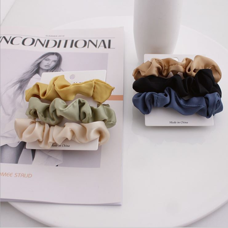 Scrunchie Mini - Kunciran / Ikat Rambut Cepol Hijab / Jilbab [Gratis Ongkir / Cod]