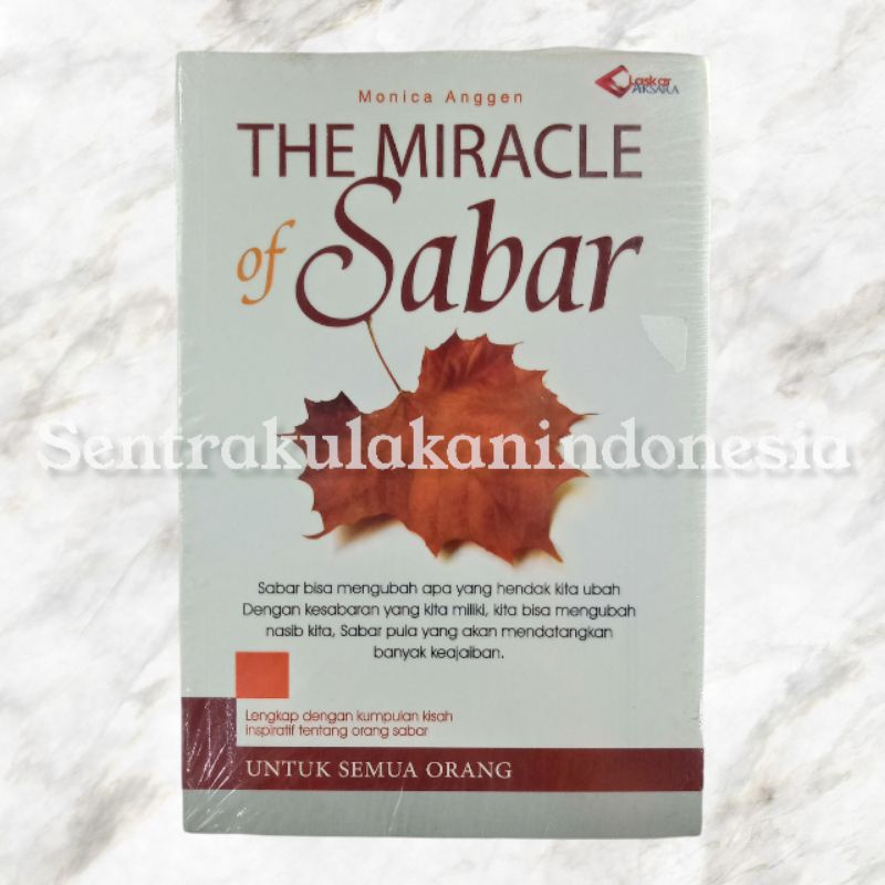 Laskar Aksara | Buku The Miracle Of Sabar